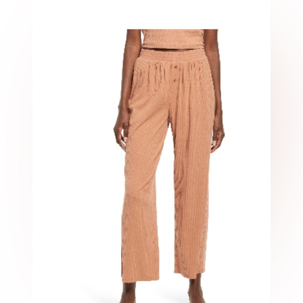 EUC Open Edit Women's Orange Tan Lounge pants Size L